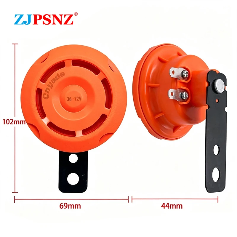 12V 36V 48V 60V 72V Horn Bicycle Bell Ring Electronic Horn Energy Saving E-Bike Scooter Motorcycle Scooter Horn Alarm Waterproof