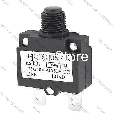 Spare Part 2 Pins HS-R01 MR1 10A Momentary Press Button Switch 125/250VAC 32VDC