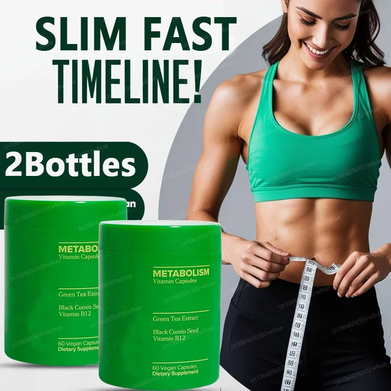 

2 бутылки, добавка с зеленым чаем, бордюрные повязки, веганские капсулы, витамин B12, антиоксидант, метаболизм, поддержка детоксикации тела