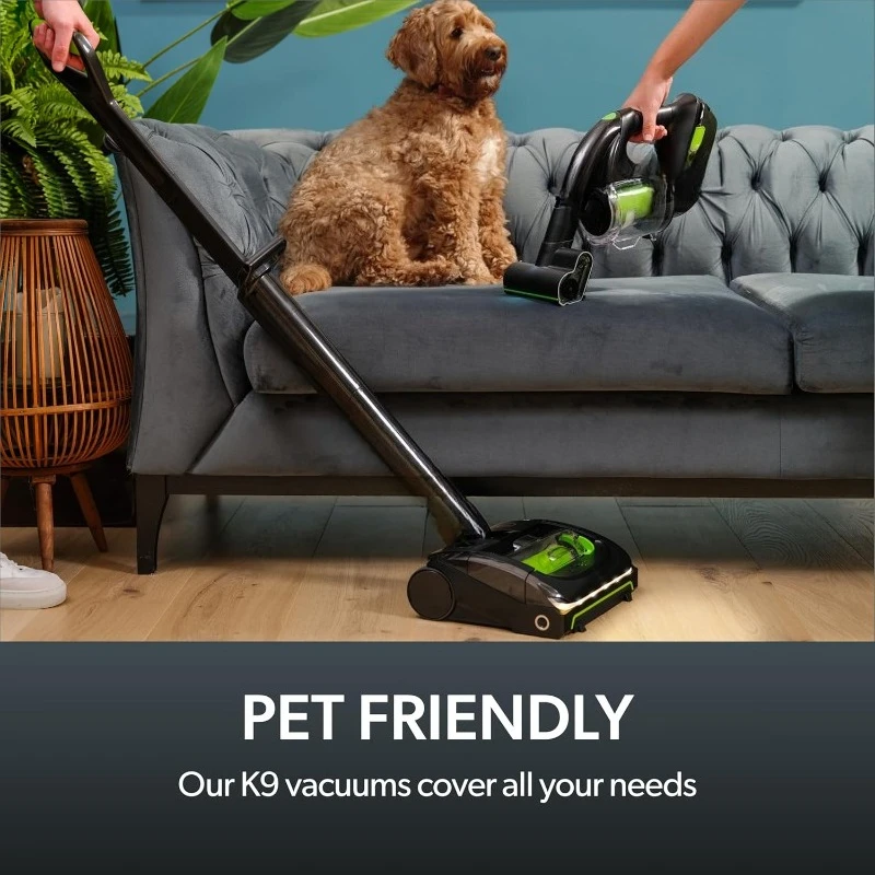 حزمة المكنسة الكهربائية اللاسلكية AirRam 2 K9 ومتعددة MK2 K9 - تتضمن AirRam تستقيم وMK2 المحمولة المحمولة -