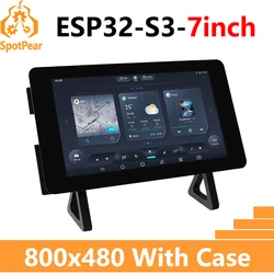 ESP32-S3 7 inch LCD 800×480 ESP32-S3-Touch-LCD-7 inch Capacitive Touch Display Development Board Supports WiFi & Bluetooth