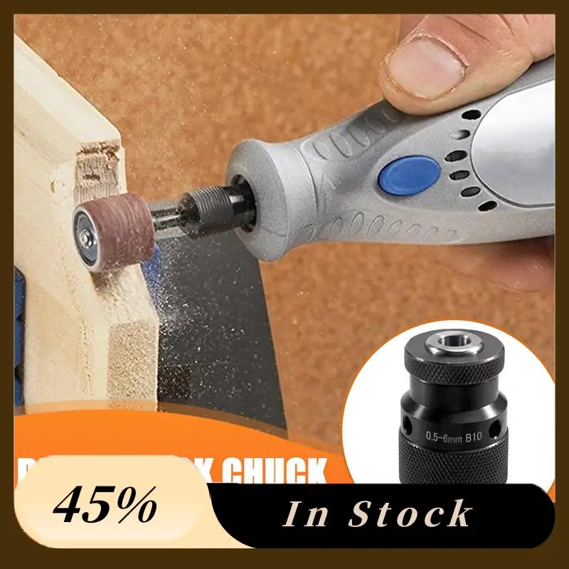 

A78K New B10 0.5-6MM Precision Automatic Drill Chuck, Self-Tightening Collet And Tool Holder Bracket