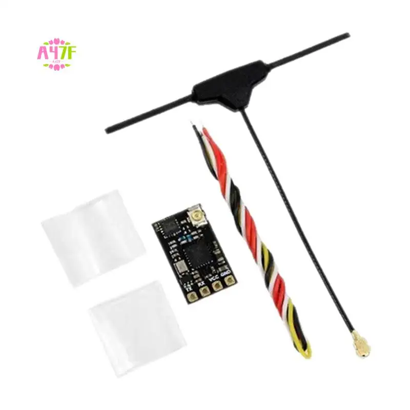 

A47F-10PCS ELRS 2.4Ghz Receiver NANO Expresslrs Receiver With T-Type Antenna Support Wifi Upgrade For FPV RC Long Range Drone