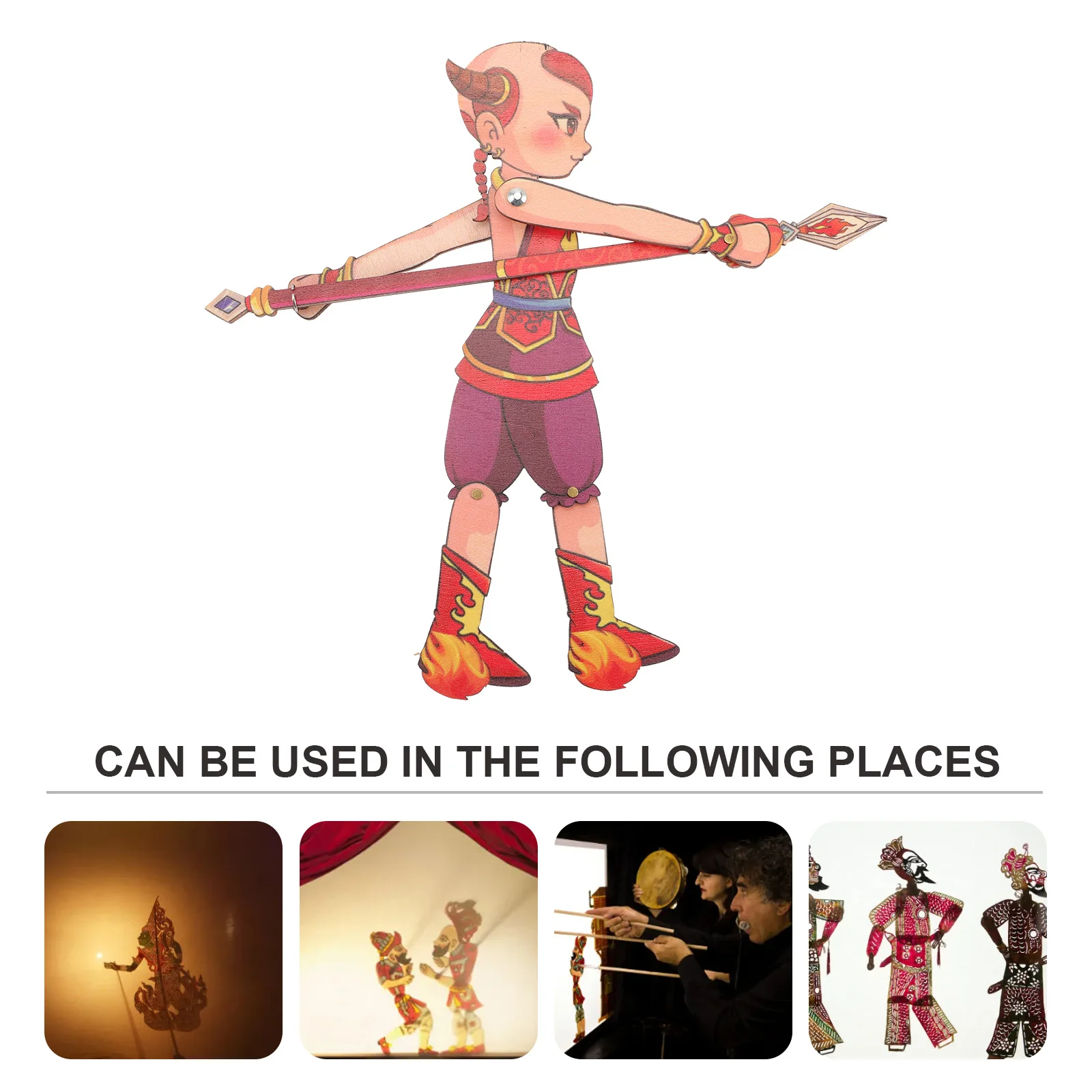 中国の影絵DIY伝統的な木製手作り教育キット子供大人向けクラフト玩具ギフト