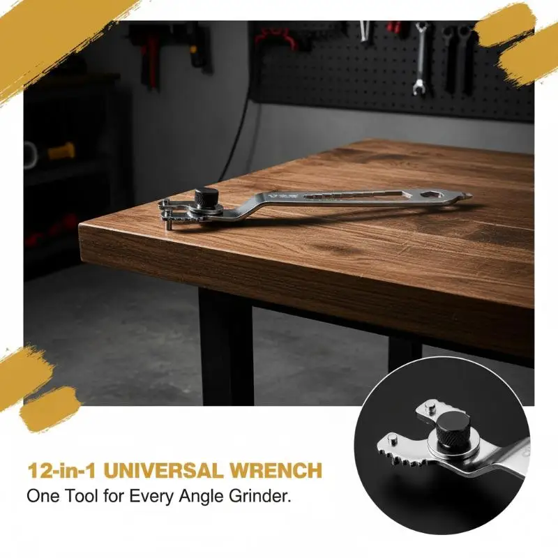 Thickened Dual Purpose Angle Grinder Accessories Two Claw High Hardness for Metal Craft DIY Home Repair Jobs