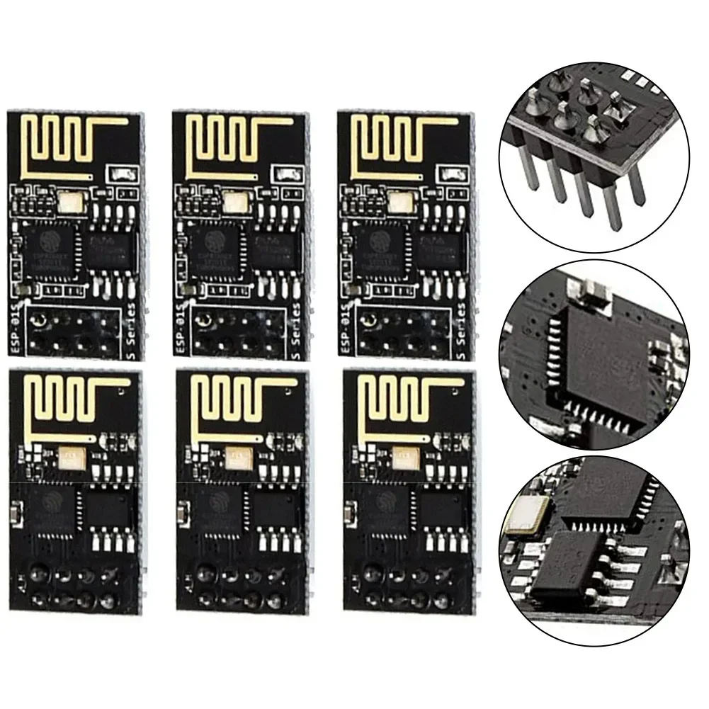 3pcs For ESP8266 ESP-01 ESP-01S WiFi Serial Module Microcontroller 802.11N Wireless Transceiver Remote Port Network Module