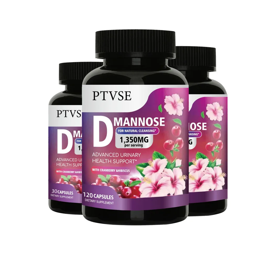 100% ORGANIC D-Mannose with Cranberry CAPSULES