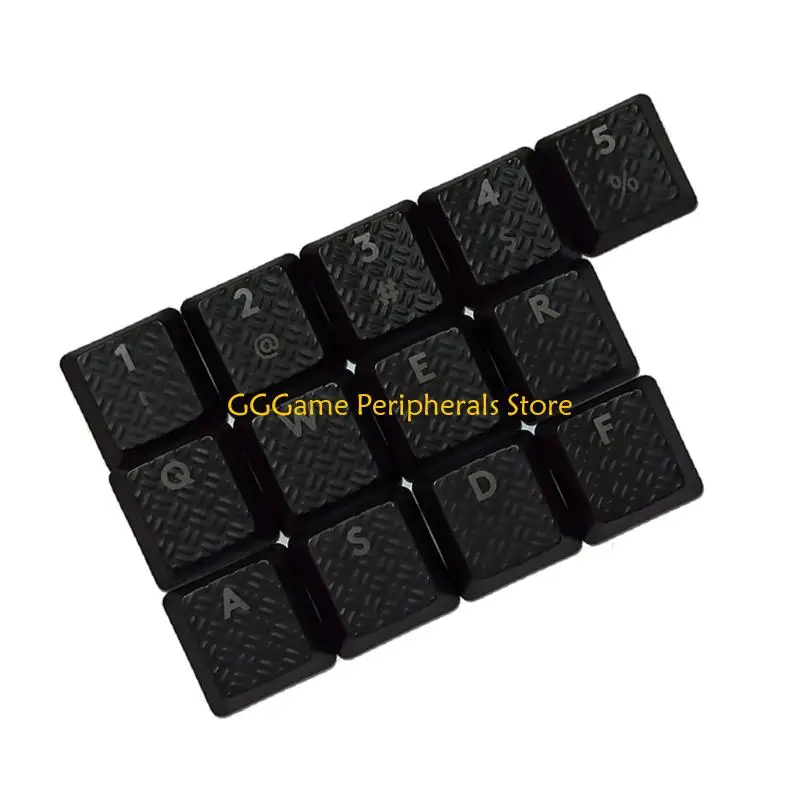 U55B Carbon Fiber Low Profile Keycaps Thin Blank Keycaps for G915/G813/G815/G913 TKL Low Profile Switches