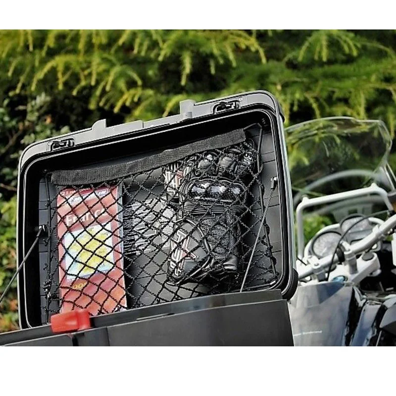 Per Vario case borse laterali deposito bagagli Organizer rete da carico per BMW F650GS F700GS F750GS F800GS R850GS R1200GS R1250GS