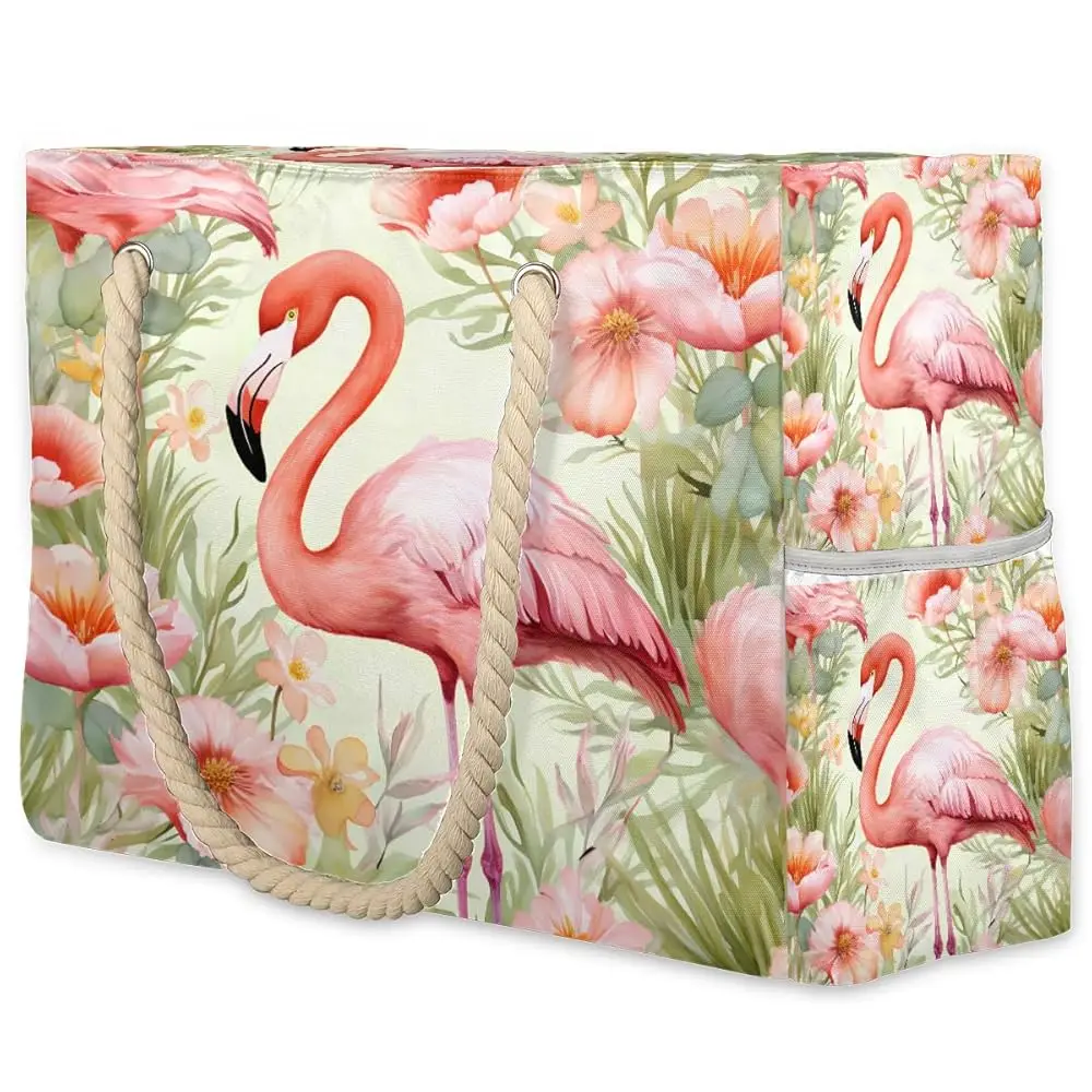 Beach Bags for Women Large Pool Beach Tote Reusable Grocery Shoulder Bag for Swim Travel Shopping Vacation Picnic