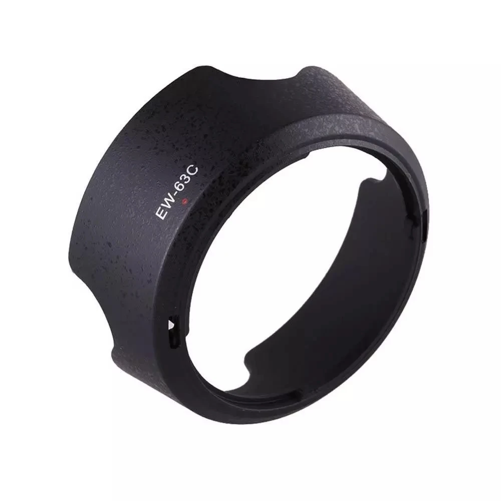 Black EW63C f/3.5-5.6 EW-63C Camera Lens Hoods Lens protetor Lens Hood
