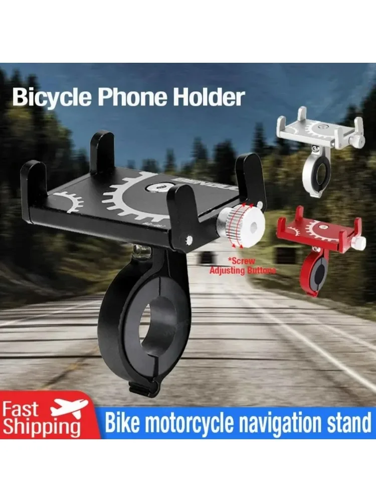 AliExpress NONE Bike Phone Holder Universal Cellphone GPS Stand Metal Riding MTB Motorcycle Bracket Bicycle Moto Handlebar Antislip Clip Mount