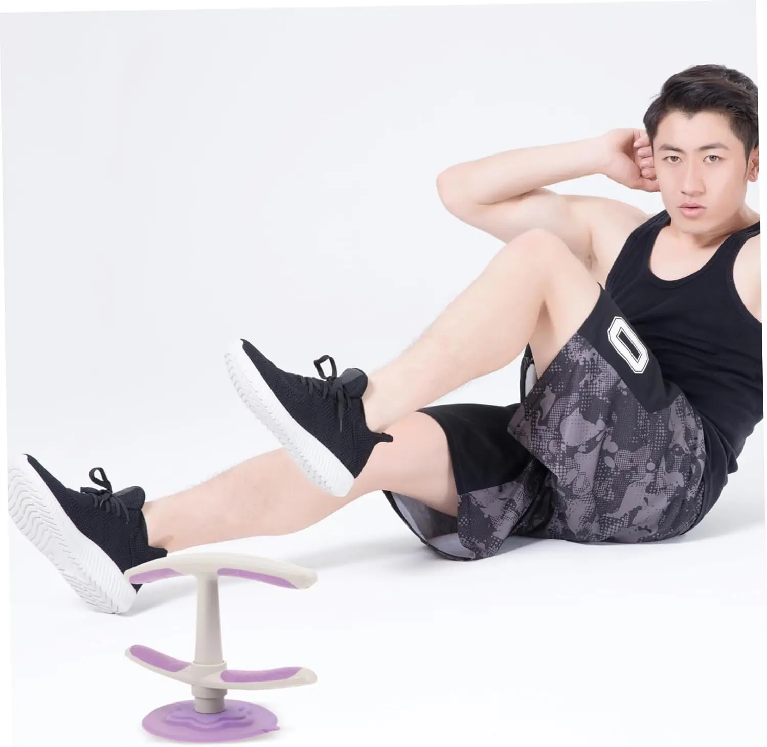 SUPVOX Suction Cup Sit-up Aid Device for Home Gym Equipment Pectoral Exercise