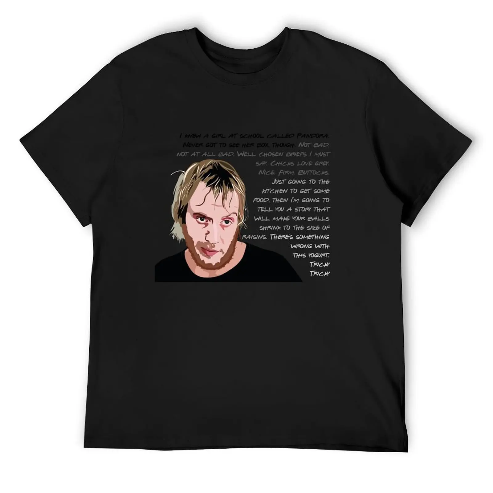 

Spike 2, Notting Hill, Rhys Ifans QUOTES SQUARE T-Shirt anime stuff oversized t shirt Louboutins Luxury man mens white t shirts