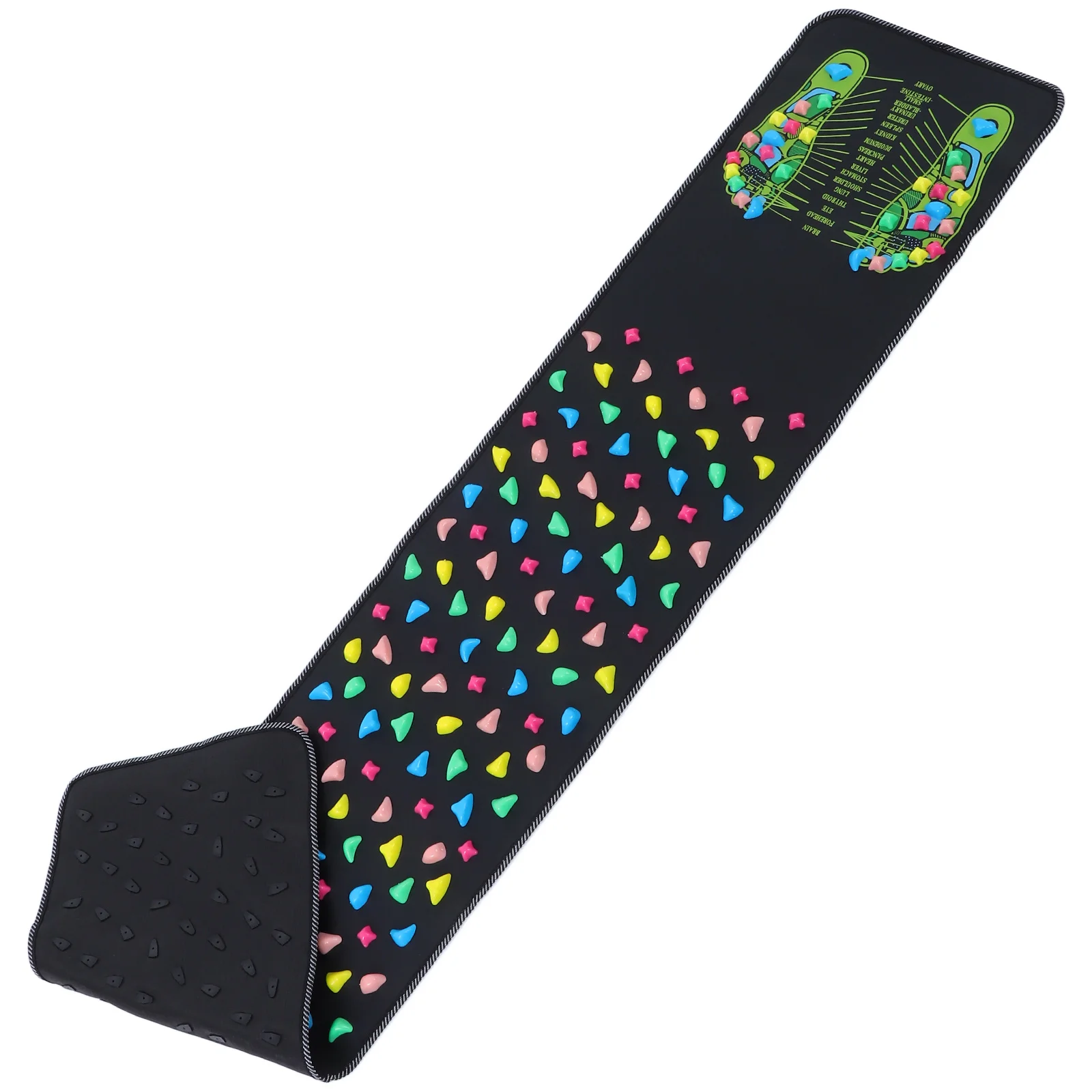 

1Pcs Ergonomic Foot Massage Mat Pressure Point Therapy Cushion Acupoint Foot Care Tool Portable Spa Relaxation