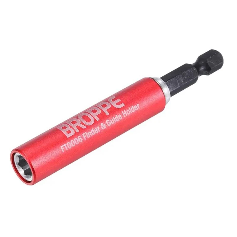 BROPPE CR-V 80mm Adjustable Screwdriver Bit Extension Rod 1/4 Inch Hex Shank Quick Connect