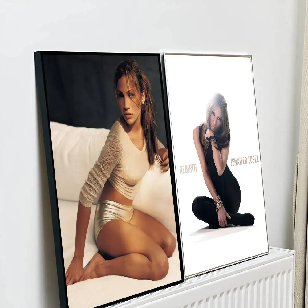 جينيفر جلو لوبيز المغني المشارك معرض يطبع ذاتية اللصق ديكورات المنزل صور مطبوعة للحوائط غرفة المعيشة ملصق S
