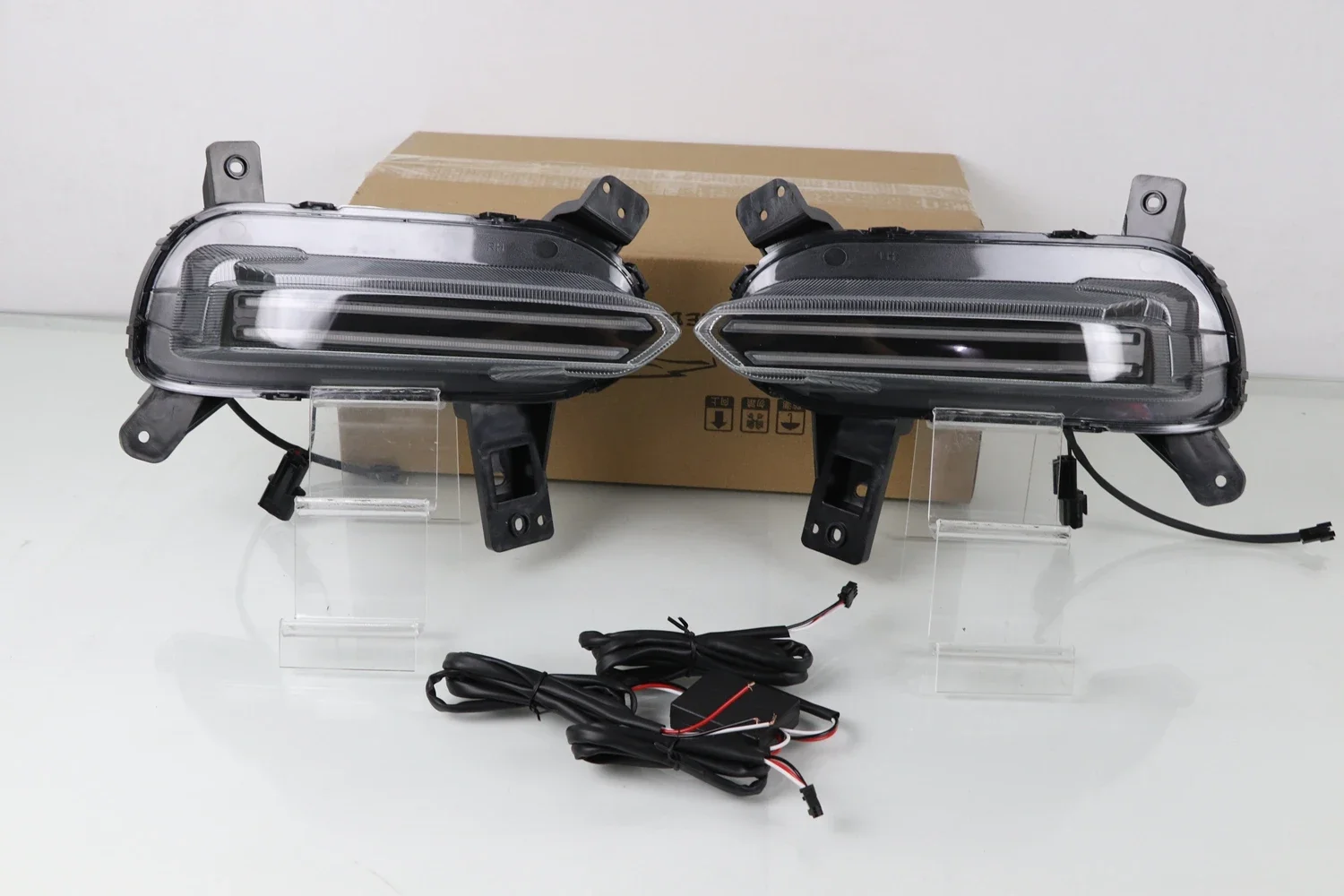 

LED Daytime Running Light for Kia K3 Cerato 2019 Flow Turn Signal Car Accessories дхо светодиодные