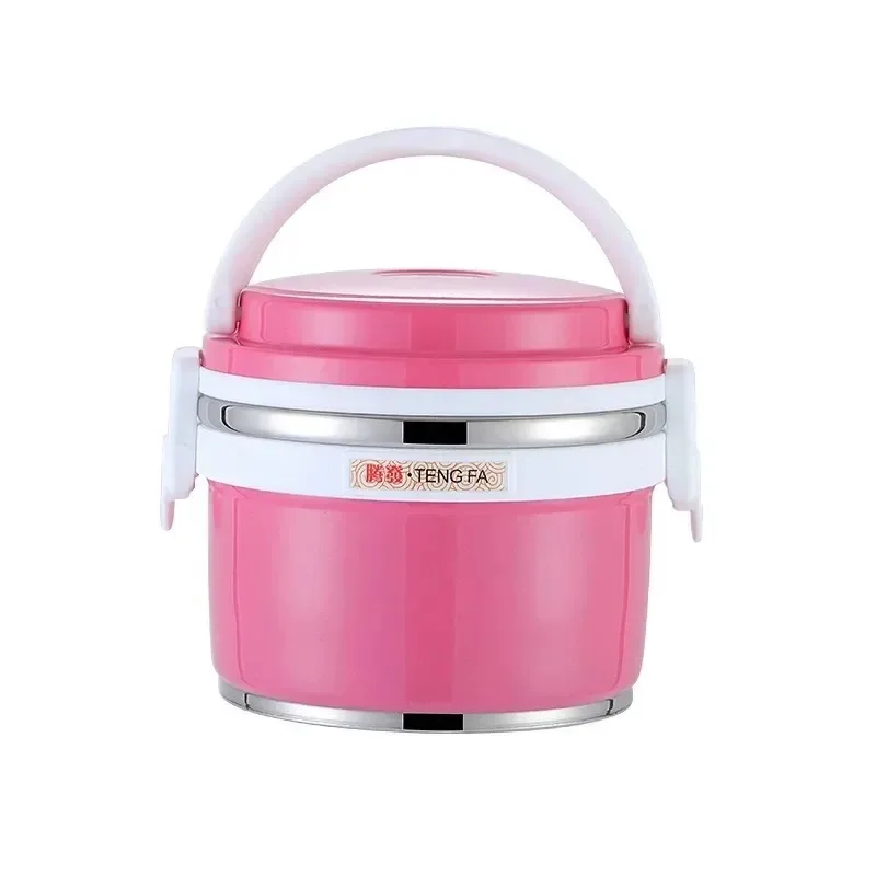 8 Hours Vacuum Thermal Insulation Leakproof Stainless Steel Lunch Box Set Portable Kids School Bento Box Thermos Food Container