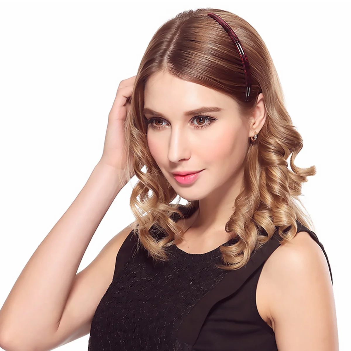 

4Pcs Shatterproof Teeth Hair Combs Strong Grip Resin Material for Bridal Hairpieces Party Updos DIY Jewelry Making Accessories