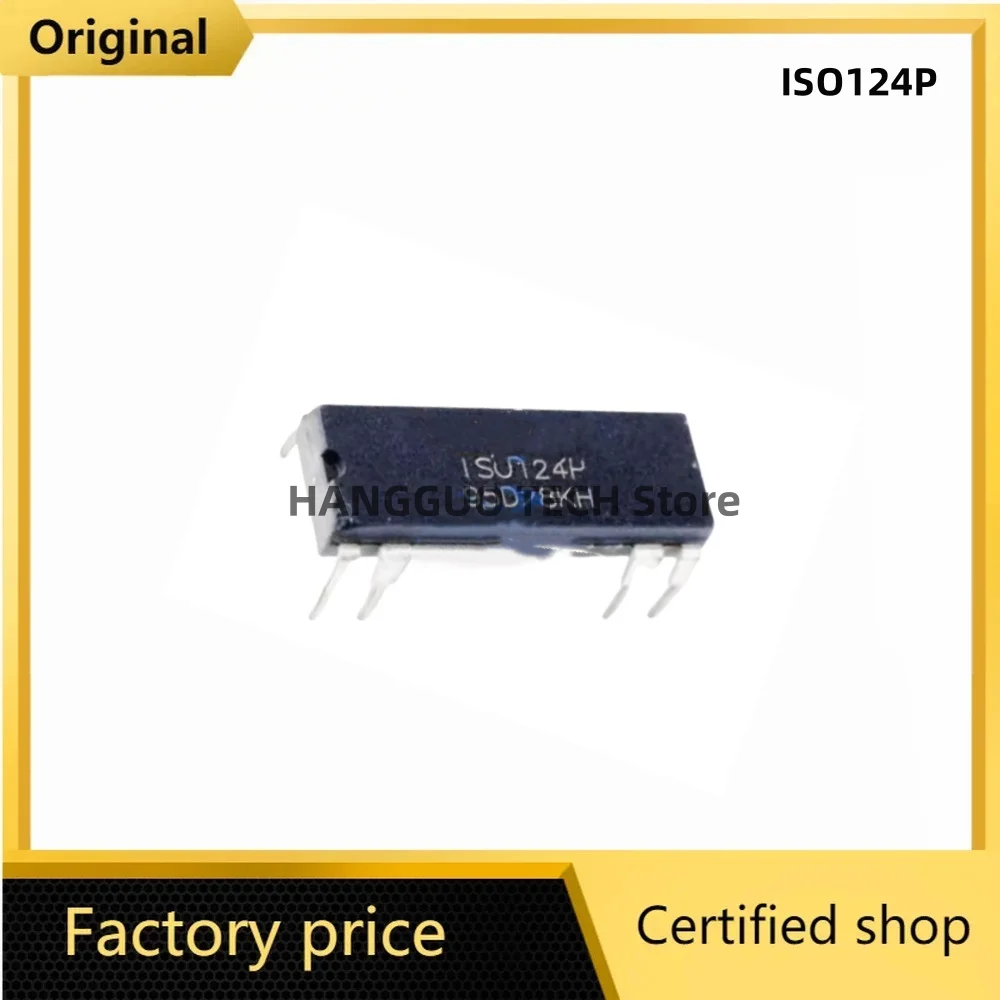 2PCS/LOT ISO124P ISO124 DIP-8 Amplifier IC In-Line-DIP8 Precision Isolation Amplifier