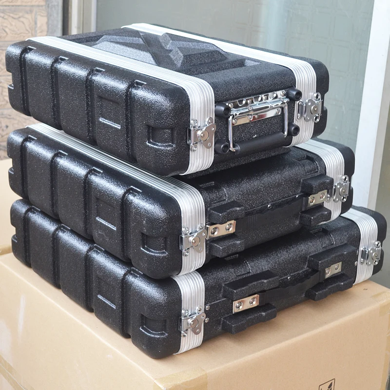 

ABS plastic air case cabinet long medium and short tie rod model performance rental professional equipment rack U box standard