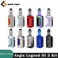 Original GeekVape Aegis Legend III 3 Kit 5W-200W Dual 18650 Battery 5.5ml Z Fli Tank Z Coil Vaporizer E Cigarette