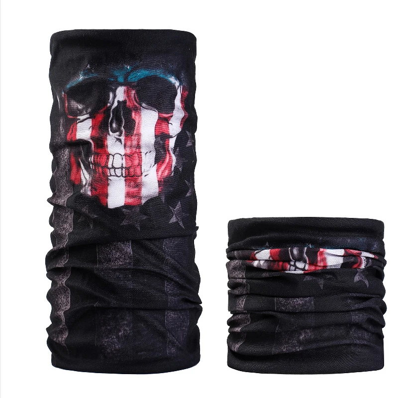 Bicycle Helmet Hood Bandana Breathable Windproof Skull Men Balaclava Ski Mask Cycling Caps Snowboard Face Cover Camping Scarf image 6