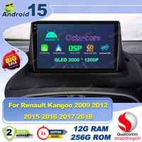 Android 15 Car Radio For Citroen Berlingo 2019 Peugeot Partner 9/10 Inch Viedo Player Wireless Navigation 360 Camera RDS Carplay