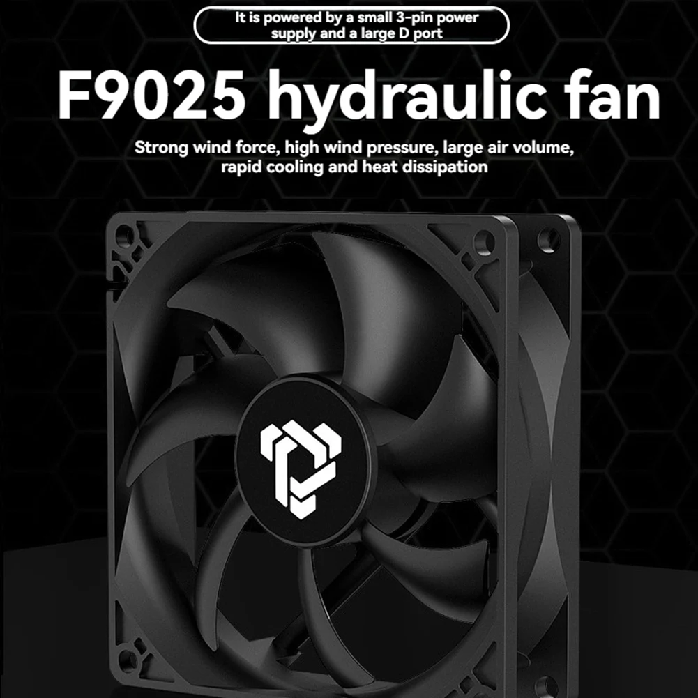 A74U PC Computer Case Fan 3pin/4pin 92mm Fan CPU Cooler Cooling Fan Cooling Radiator Fan Hydraulic Bearing Fan PC Case Fan