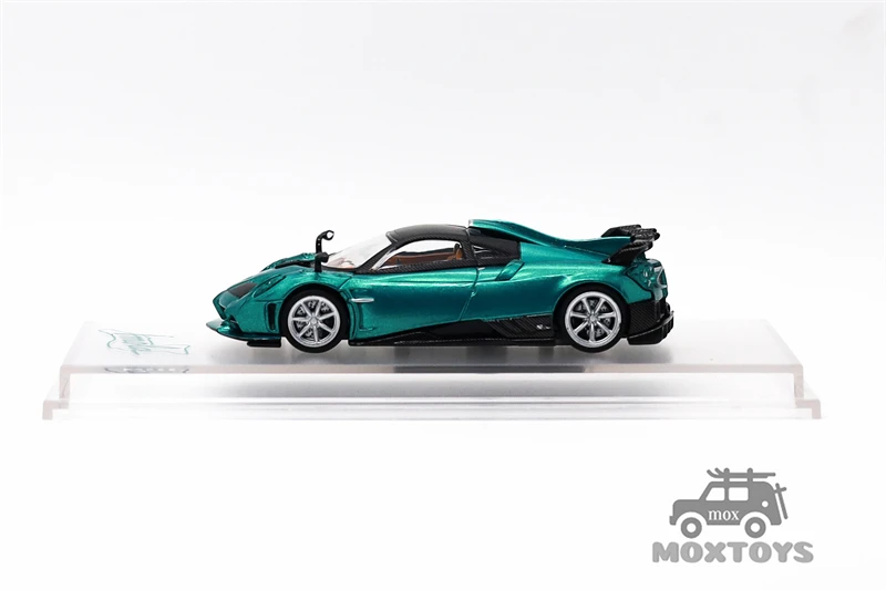 CM MODEL 1:64 Pagani Imola Metallic Emerald Green Diecast Model Car