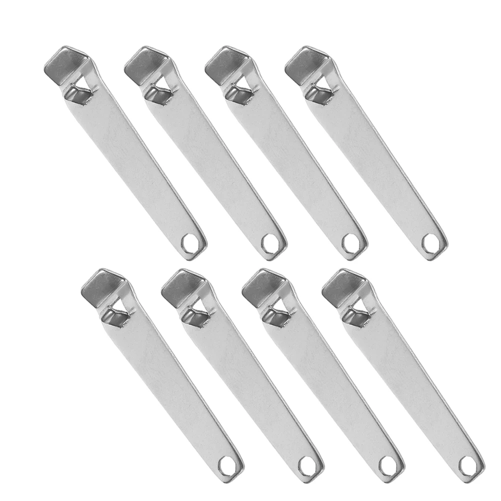 

8pcs Bottle Opener Cap Remover Vial Decapper Mini Oral Liquid Opener Stainless Steel Portable Tool For Beer Beverages