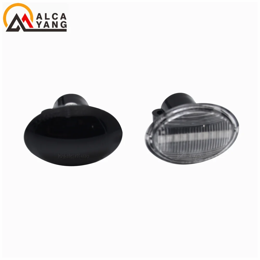 2X LED-Seitenmarkierungsleuchte Blinkleuchte Klar für FIAT 4S 63 3P NUOVA 500 ABARTH Ford KA DESDE Lancia YPSILON Maserati – Detail 11