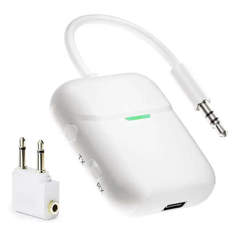 

ABFM-Wireless Audio Transmitter Receiver Via Bluetooth, For All 3.5Mm Jacks Compatible Bluetooth Adapter