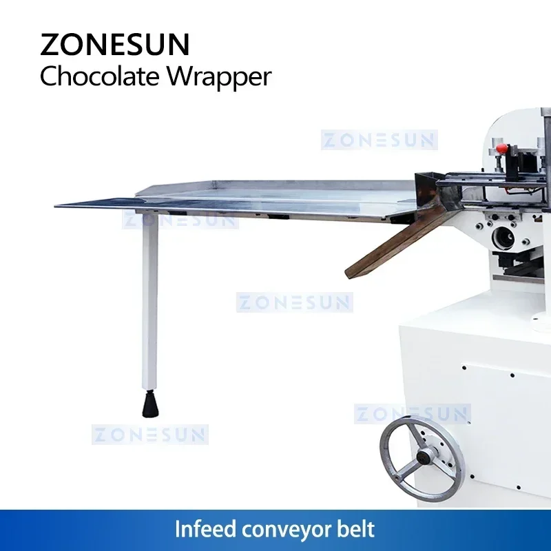 Zonesun ZS-HFW1 Chocolate Wrapping Packaging Machine Candy Bar Packing Machine Horizontal Flow Wrapper