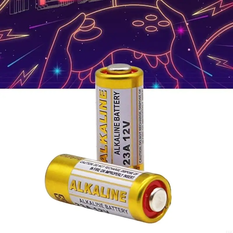 F62C 연속 안정 전원 공급 장치를위한 5pcs 23A 12V 알칼리 배터리 세트 A23 23A 23GA A23S E23A EL12 MN21 드라이 셀