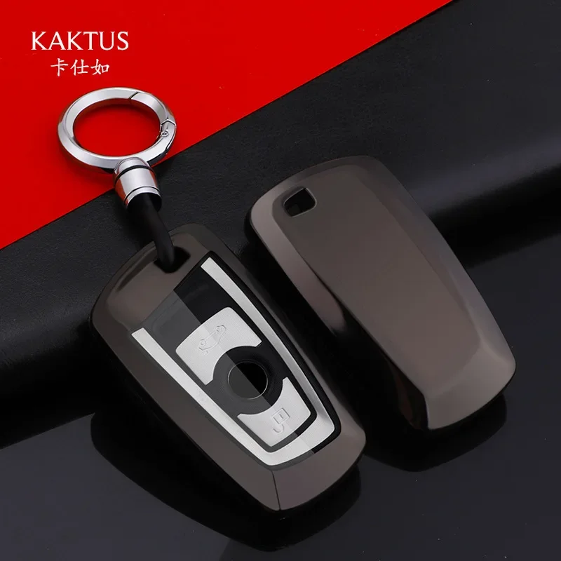 

New Fashion PC Car Key Purse Key Wallet for BMW 1 Series 3 5 6 7 Series X3 / X4 / GT Car Accessories Shell Keychain