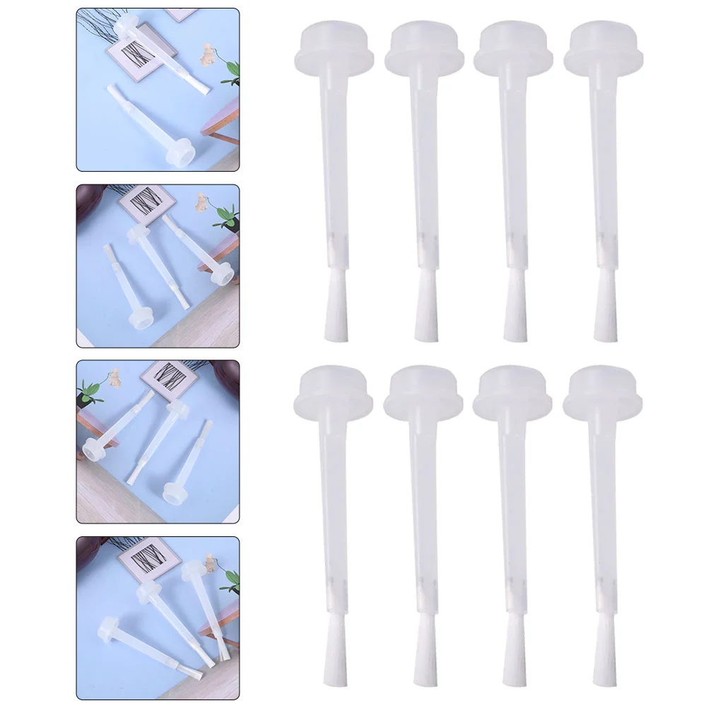 50 Pcs Nail Polish Replacement Brush Manicure Supplies Tool Portable Accessory