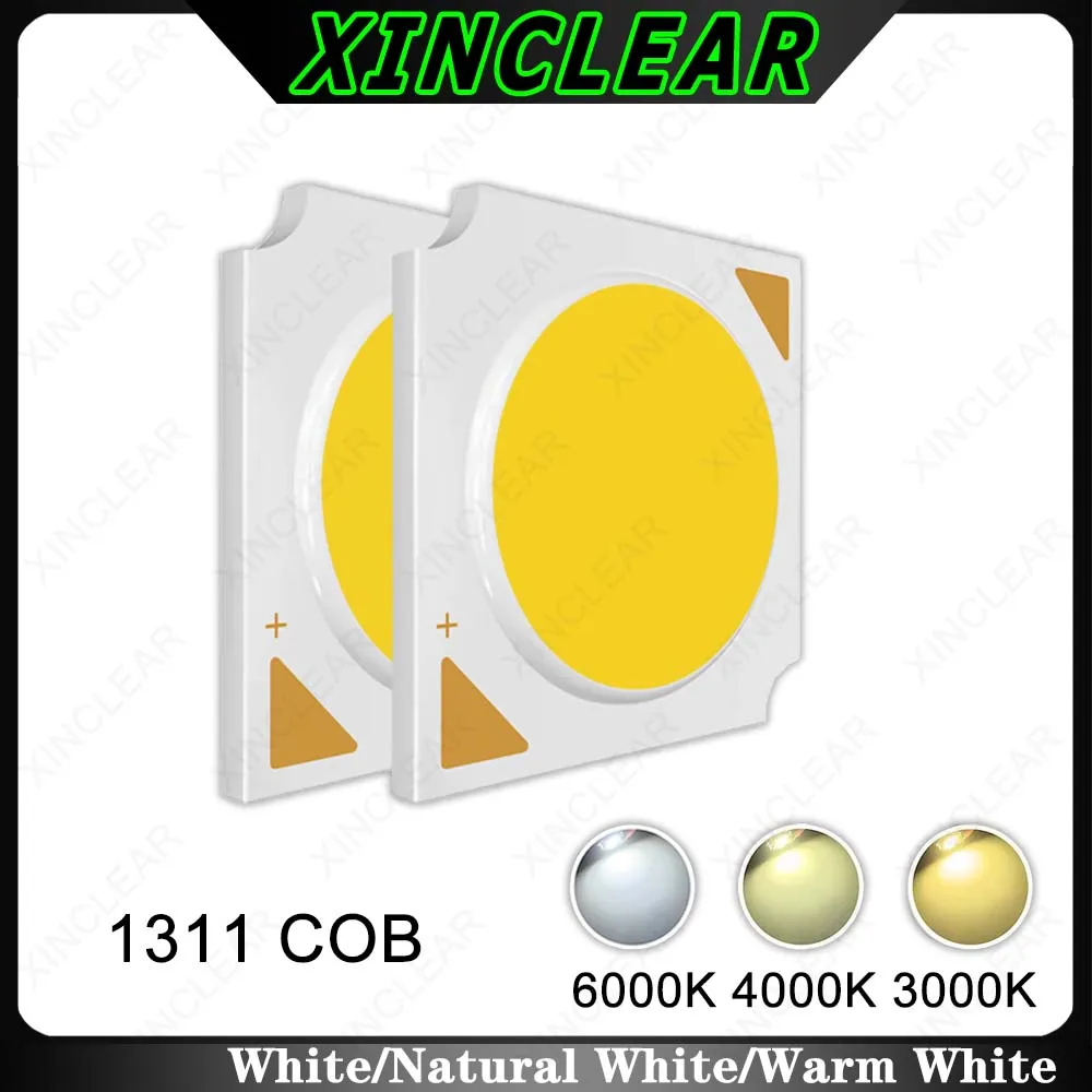 Jasna dioda LED COB Chip 3W 5W 7W 10W 12W 15W 18W 24W 30W 1313 SMD COB dioda koraliki do lampy dla majsterkowiczów żarówka reflektorowa światło halogenowe