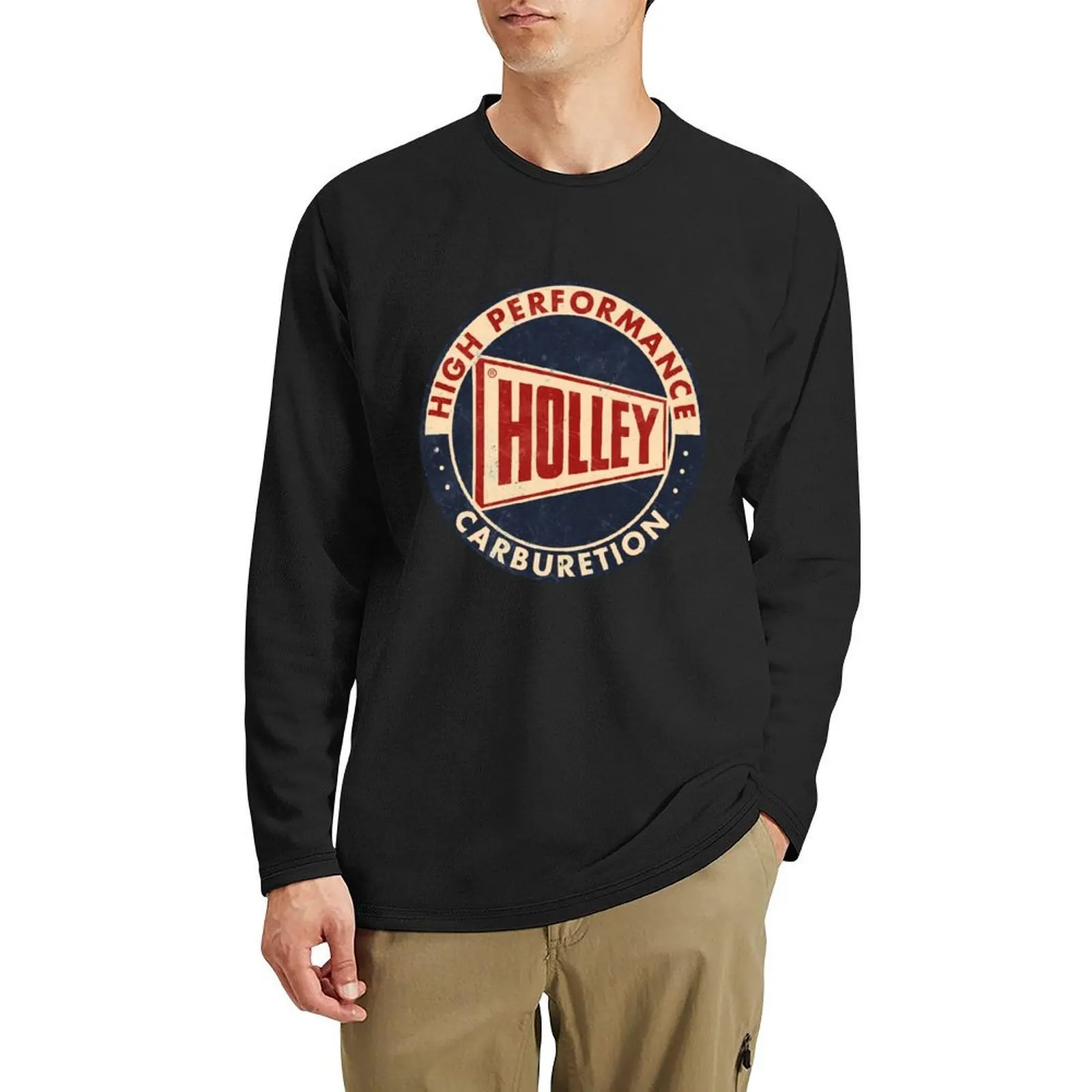 

High Performance Holley Carburetion Long T-Shirt kawaii clothes Aesthetic clothing animal print shirt for boys t shirt men