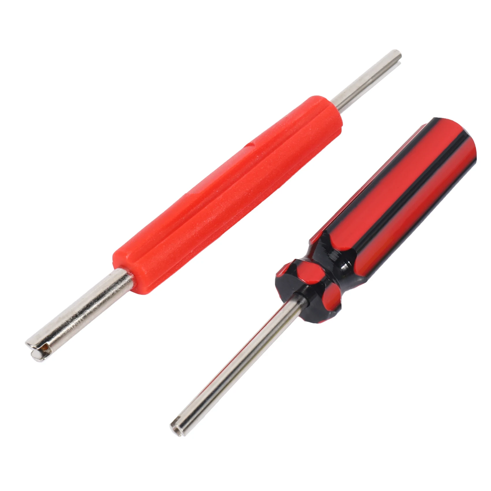 NCSMT Valve Core Tool Set 20Pcs Valve Cores, 4-Way Valve Tool, Dual Single Head Valve Core Remover, Tire Repair Tool