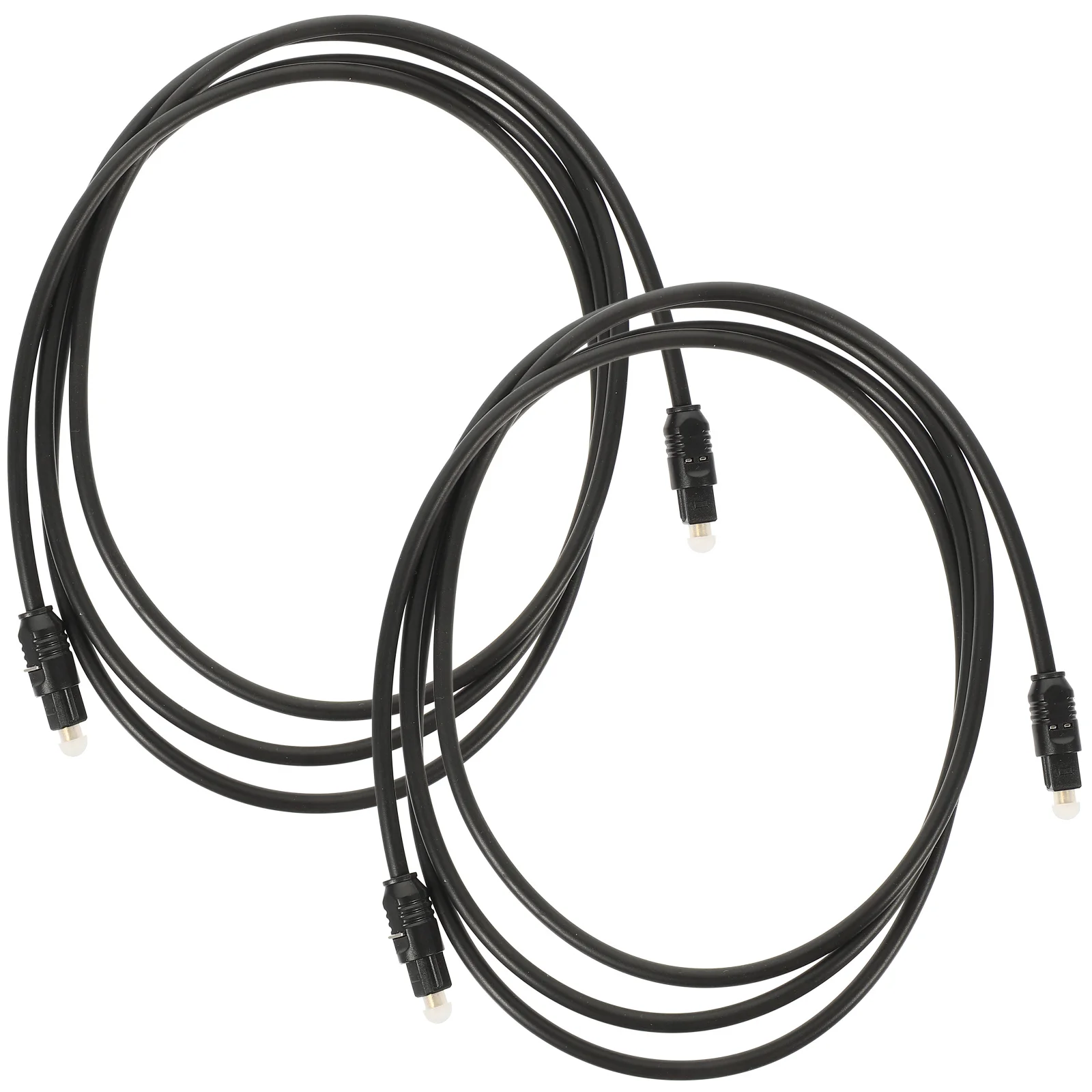 

2pcs Optical Fiber Audio Cable Cable 4mm PMMC Fiber 1 5M Soundbar Game Console Digital Audio Cord High Definition