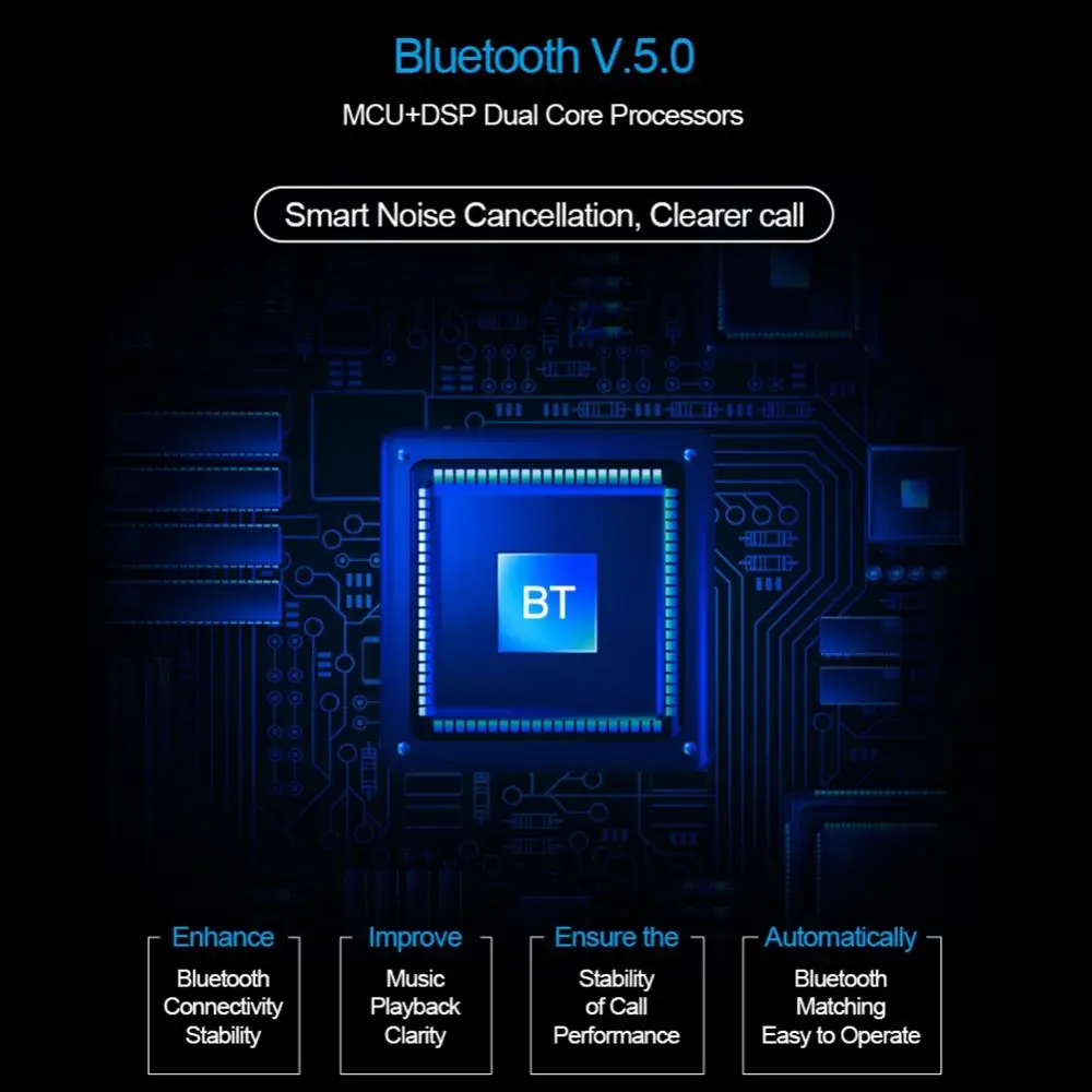 Carro mp3 player de música bluetooth 5.0 receptor fm transmissor duplo usb qc3.0 carregador u disco/tf cartão lossless música