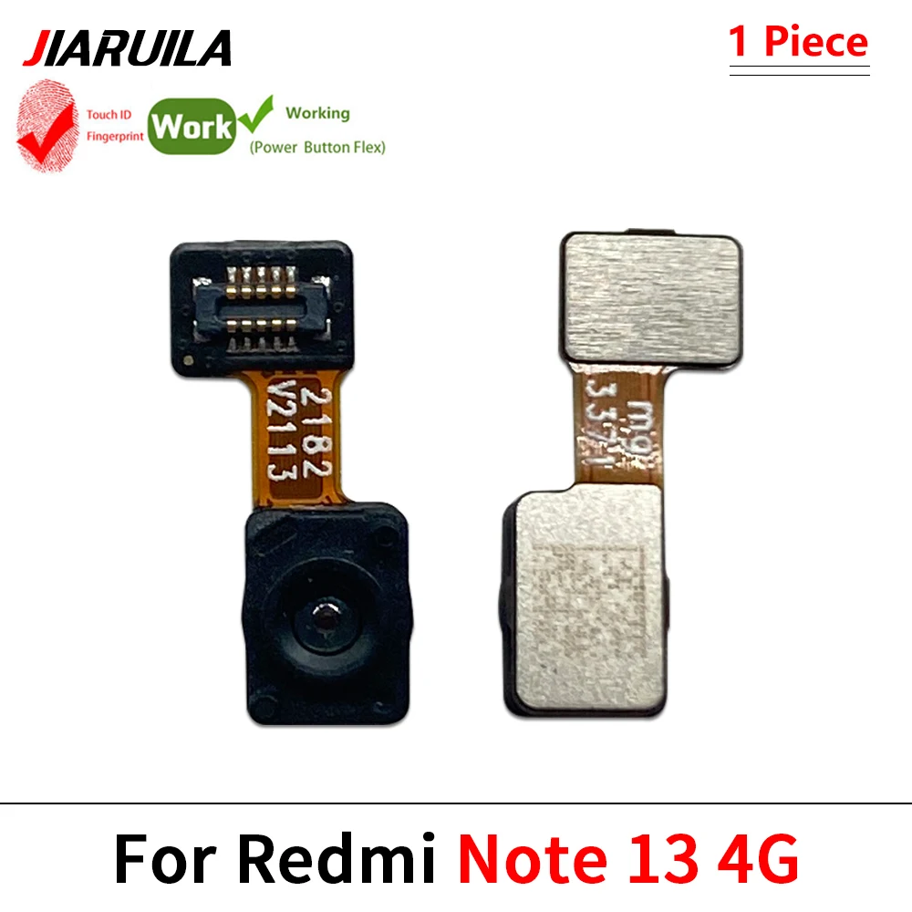 NEW For Xiaomi Redmi 13C Note 13 4G 13 Pro 5G ID Home Button Fingerprint Menu Return Key Recognition Scanner Sensor Flex Cable image 4