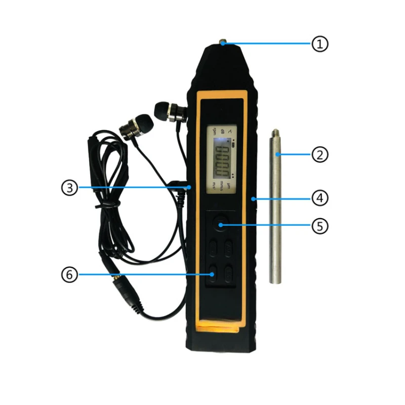 Ultrasonic detector wave valve leak detector pen type multi-function leak detector