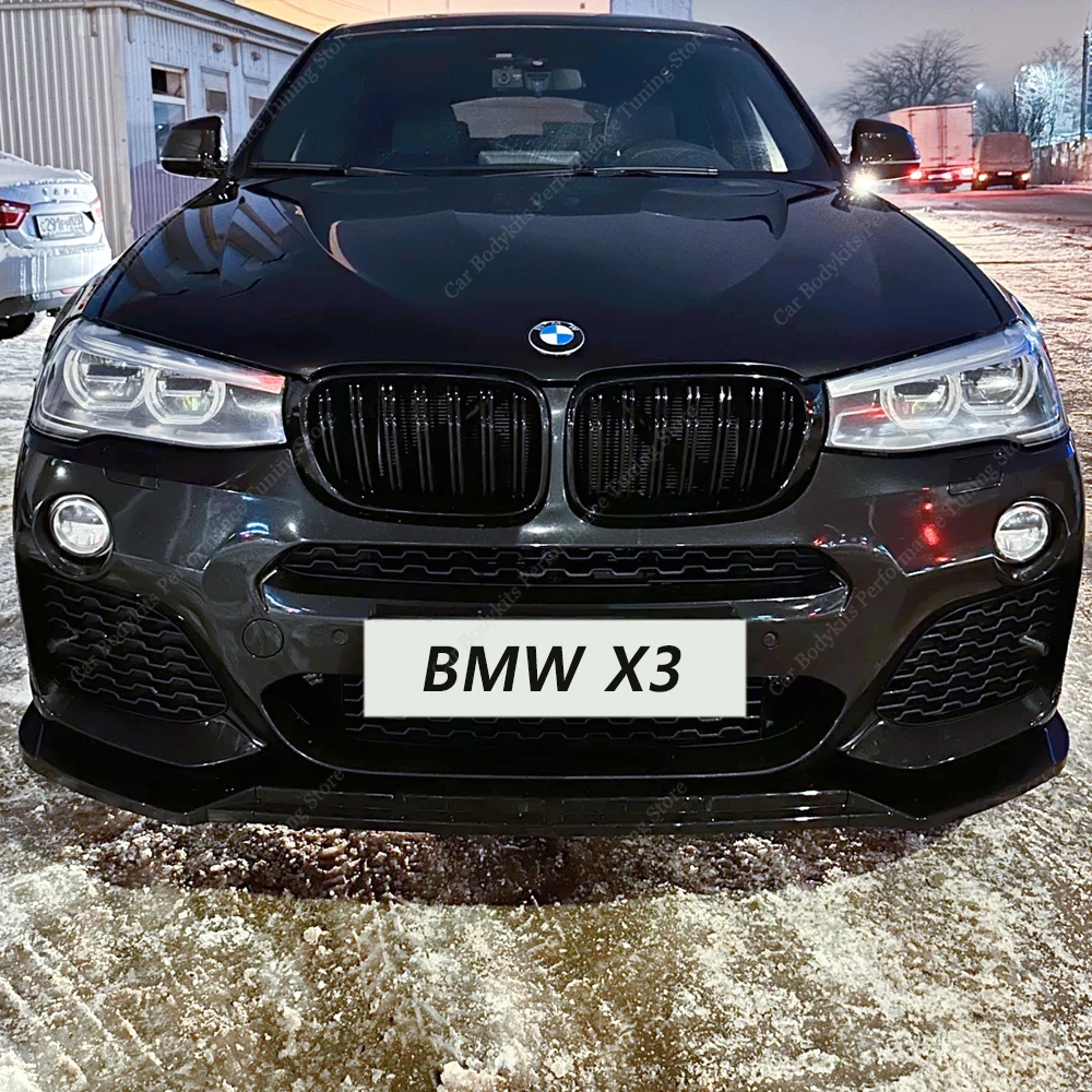 

Передний бампер для BMW X3 F25 X4 F26 20i 28i 30d 35i 35d M40i M Sport 2014-2018