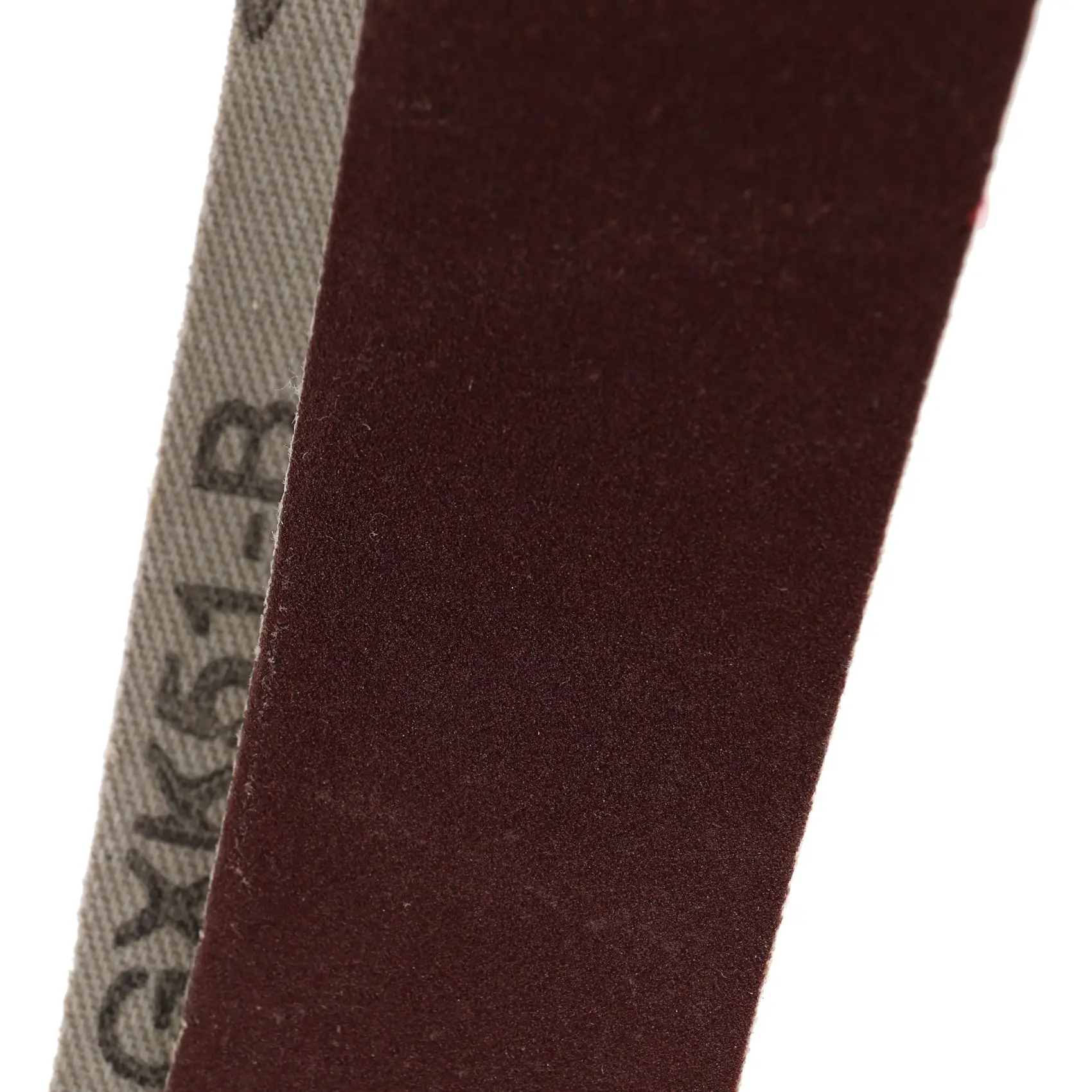 F-T 18 ชิ้นเข็มขัดขัดอลูมินา 533X30 สีน้ําตาลคอรันดัมวงแหวนเข็มขัดขัด KX167 เข็มขัดขัด