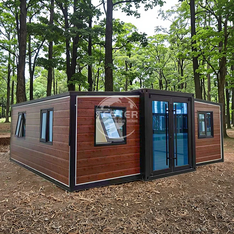 Manufacturer Direct Sales 20ft Container Frame Luxury Prefabricated Expandable Micro House Expandable Container House Bedroom