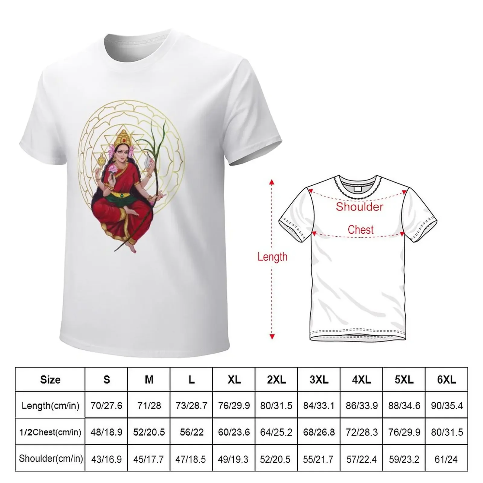 Lalitha Tripura Sundari Sri Yantra T-Shirt animal prinfor boys customizeds aesthetic clothes vintage mens vintage t shirts