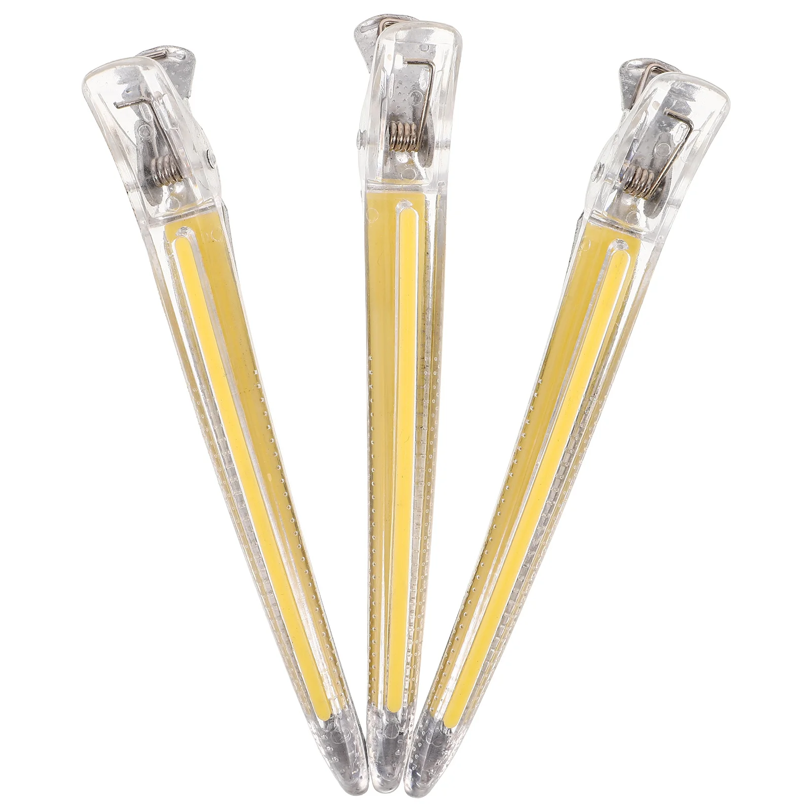 

3Pcs Non-Slip Purple Alligator Clips Durable Acrylic for Hairstylist and Women Hair Styling Alligator Hair Clips